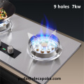 Natural gas 2 burner stove