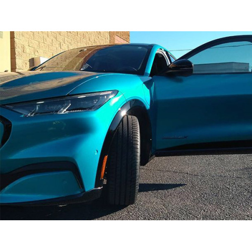 Metallic Gloss Coral Blue Car Wrap Vinyl