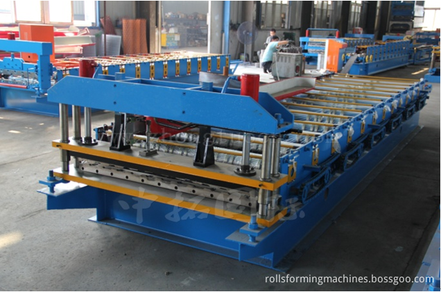 roof sheet roll forming machine