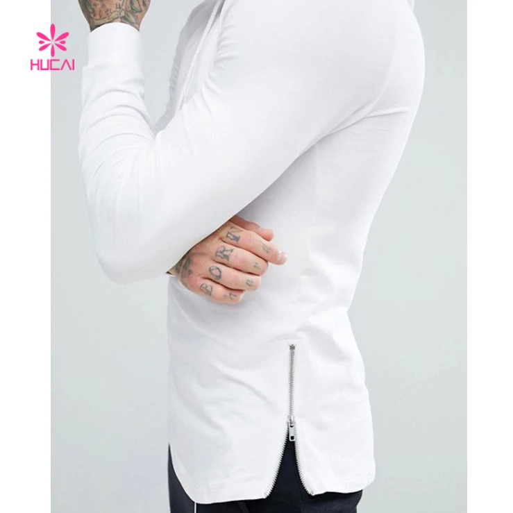 Tight-Fitted Activewear Wholesale Cotton Men Custom Hoodies