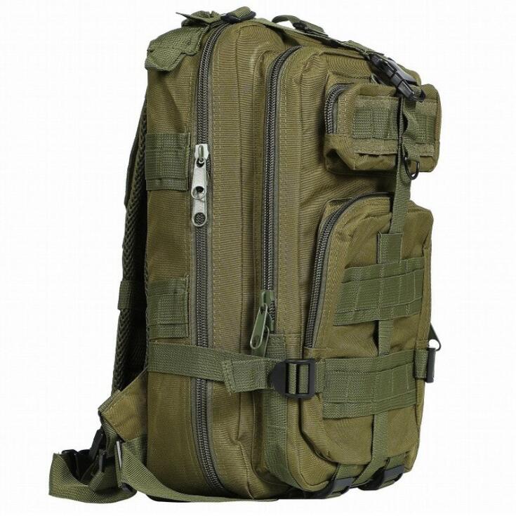 30L Camping Hiking Military Tactical Backpack, Expandable Small Lightweight Assault Pack MOLLE Combat Bug Out Bag for Outdoor