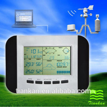 WS1041 professional weather station clock -- rf 433mhz wireless weather station clock