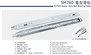 Heavy duty drawer slides