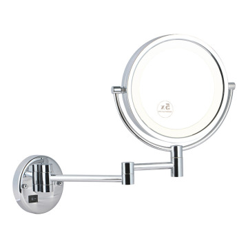 5x Double side wall mirror with light