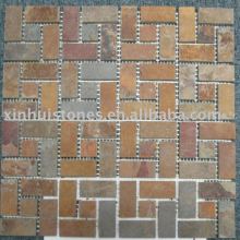 Meshed Slate Mosaic