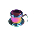 Colorful FoodGrade StainlessSteel VietnamitaCafetera