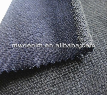 terry denim cotton knitting fabric textile mill