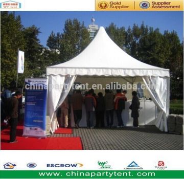 Pagoda tent with clear window, aluminium promotion tent for sale