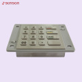 4x4 Stainless steel Numeric keypad