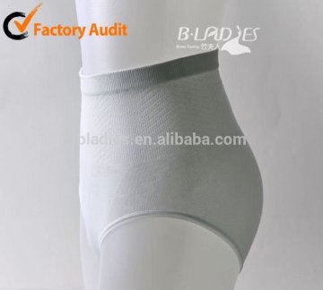 Bladies Women's Bamboo Fiber Underwear High Waist Mature Women Corset Panties