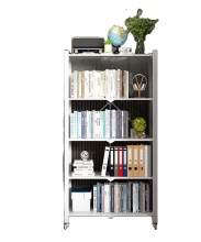 bookshelf bedroom movable bookshelf iron storage bookcase