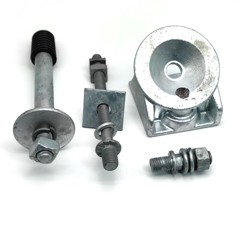 Oszlop típusú szigetelő keresztkaros szögletes rögzítőkeret