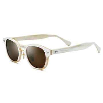 Classic Oval Bullhorn Sunglasses