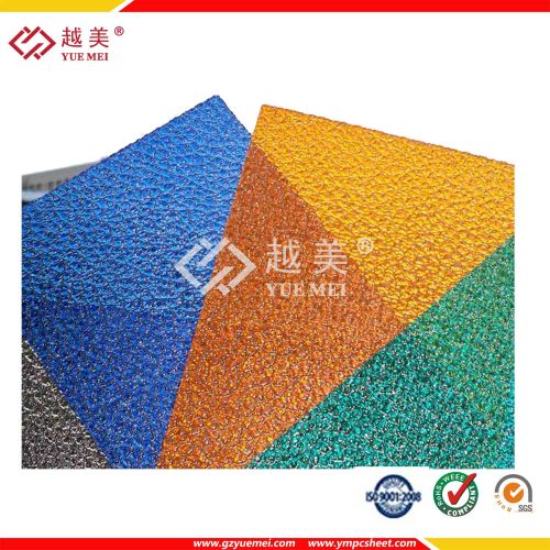 Transparent Plastic Window Sheet Roof Ceiling Embossed Sheet