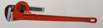 high quality carbon steel light duty pipe wrench American type