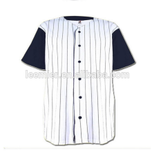 Wholesale vintage stripped baseball jersey