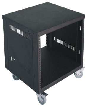 AV Rack  8U Equipment Rack with' Casters
