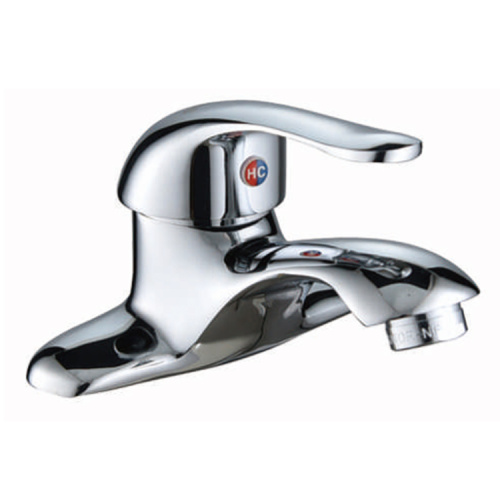 single cold water deck mounted basin faucet