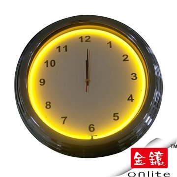 Neon Clock free desktop digital clock