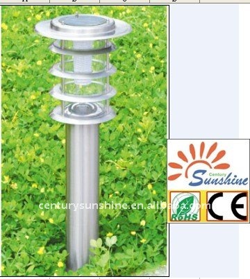 Stainless steel solar light