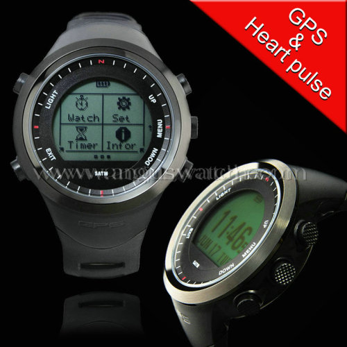 50m Water Proof GPS Watch with Heart Rate Monitor