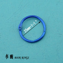 1'' metallic book ring