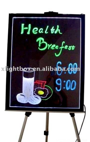 fluorecent LED writing board