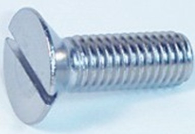 Flat Slotted Cap Screws