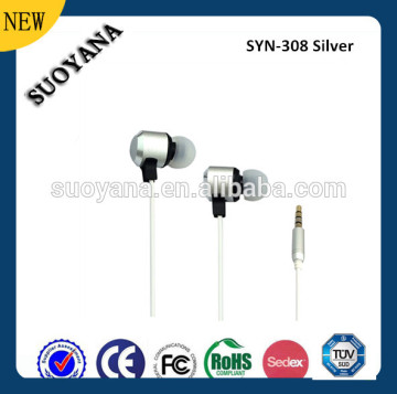 2016 slim earphone with mic for phone accessories