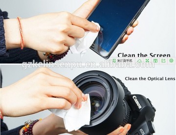 wet stength paper lens cleaning wipe