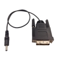 DVI 18+1 male to DC power plug