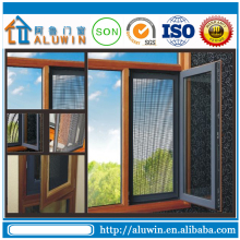 Thermal Break Aluminum Casement Windows with Mosquito Screen