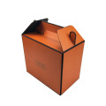 Custom Corrugated Gable Packaging Shipping Box With Handle