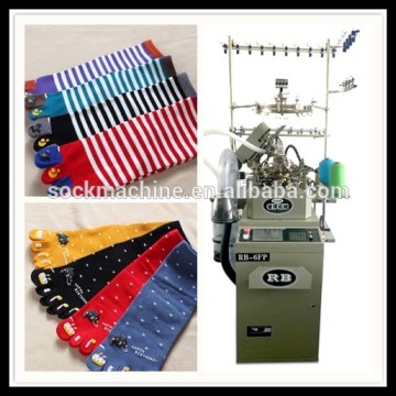 Five Toe Sock Making Machine