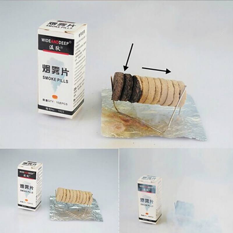 Colorful Smoke Fog Party Cake Smoke Pill Colorful Wedding Smoke Effect Show Round Bomb Photography Aid DIY Toy Gifts