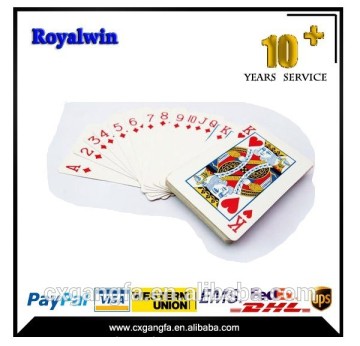 High quality playing cards,plastic playing cards,24k gold plated playing card