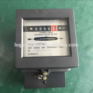 Single phase ABS material ElectroMechanical energy meter/ watt hour meter, DD28