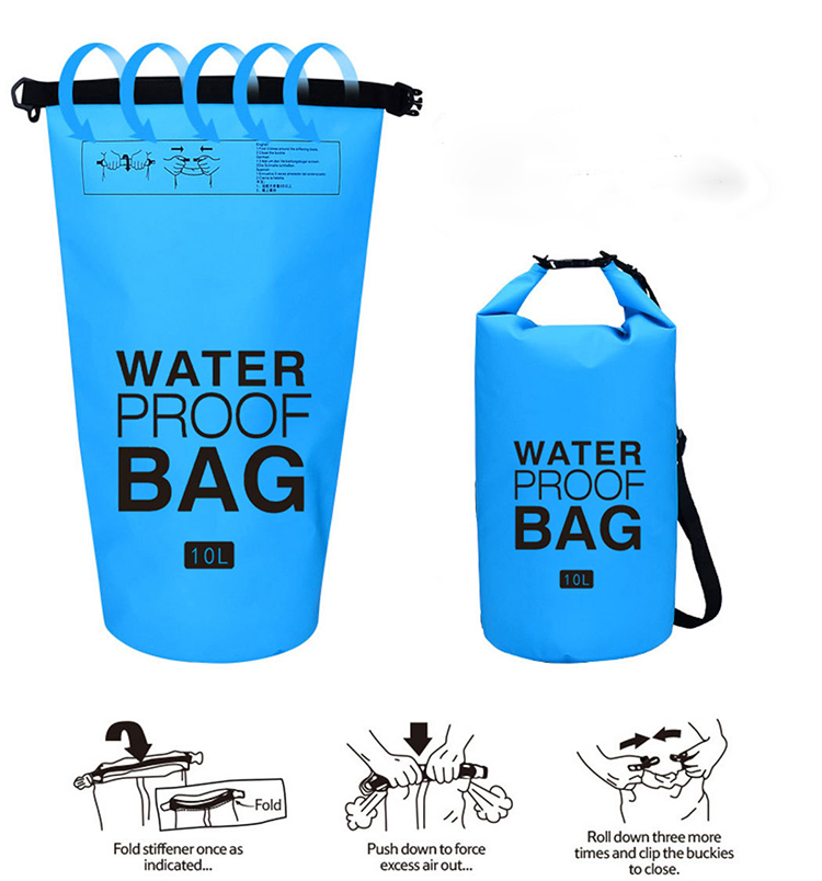 Factory Direct Sales 2021 New Pvc Drybag 2L-30L Ocean Pack Dry Bag