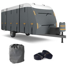 Windproof Waterproof Rip-Stop Hail Protection RV Cover for Travel Trailers and Motorhomes
