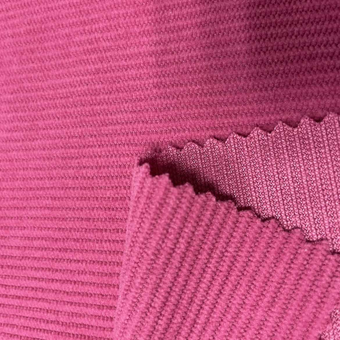 Polyester corduroy fabric