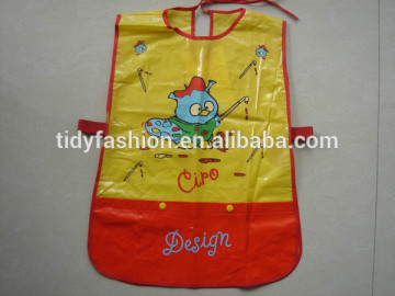 Fun Plastic Colorful Kitchen Smock Boy Girl Baking Craft Childrens Apron