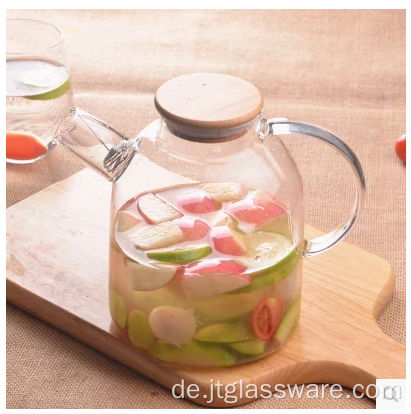 Glas Wasserkocher High Boronsilicon Cold Fruit Pitcher