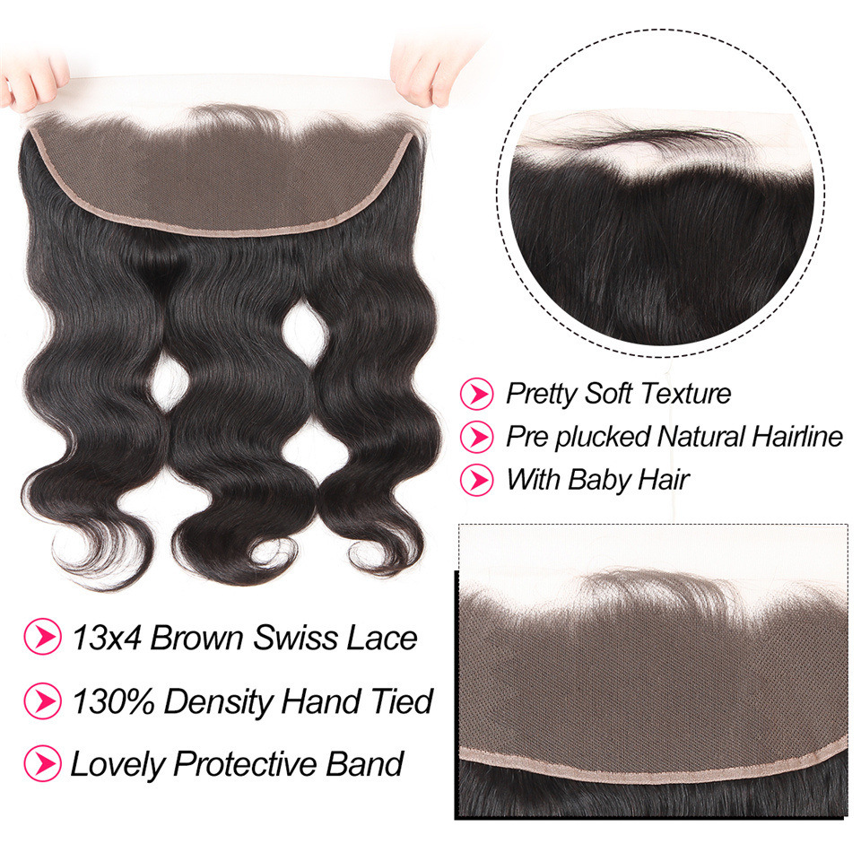 Lsy Factory Vendor Cheap Lace Frontal And Closure Ear to Ear Body Wave Human Hair,  13*4 Frontal Virgin Hair Lace Closure