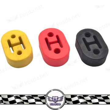 universal exhaust rubber hanger , Yellow red blue black exhaust hangers