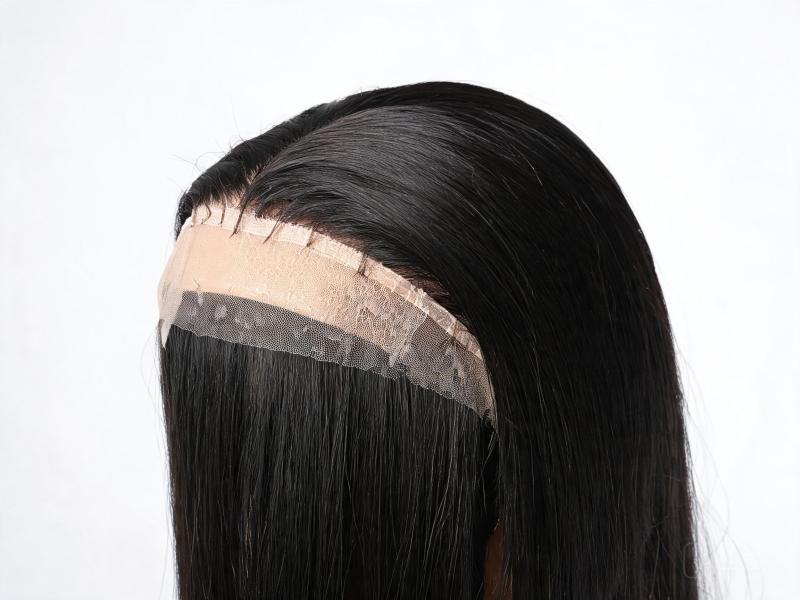 Natural Black Straight Lace Front Wig 100% Human Hair