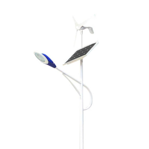 Poteau en acier IP65 Hybrid Wind Solar LED Réverbère extérieur