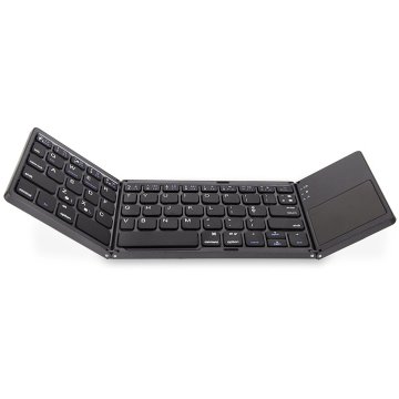 Wireless Mini Touch Screen Keyboard: Portable, Foldable, and Ultra-Thin Bluetooth Keyboard