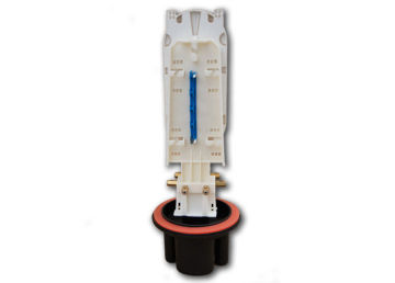 Abs Fiber Optic Splice Closure , Dome Heatshrink Fiber Cable Splice Closure