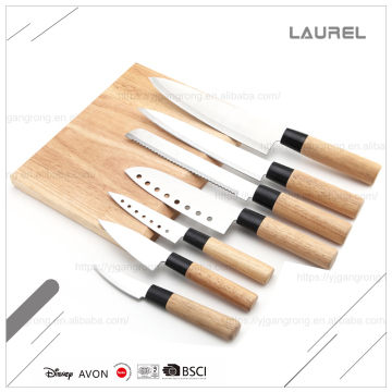 Fashionable design kitchen Japanes style stainless steel carving knife