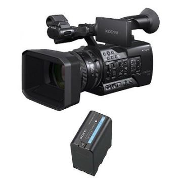Sony PXW-X160 XDCAM with 25x Zoom lens Camcorder plus battery package